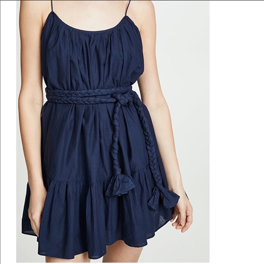 Rhode Napa Dress | Navy | size small